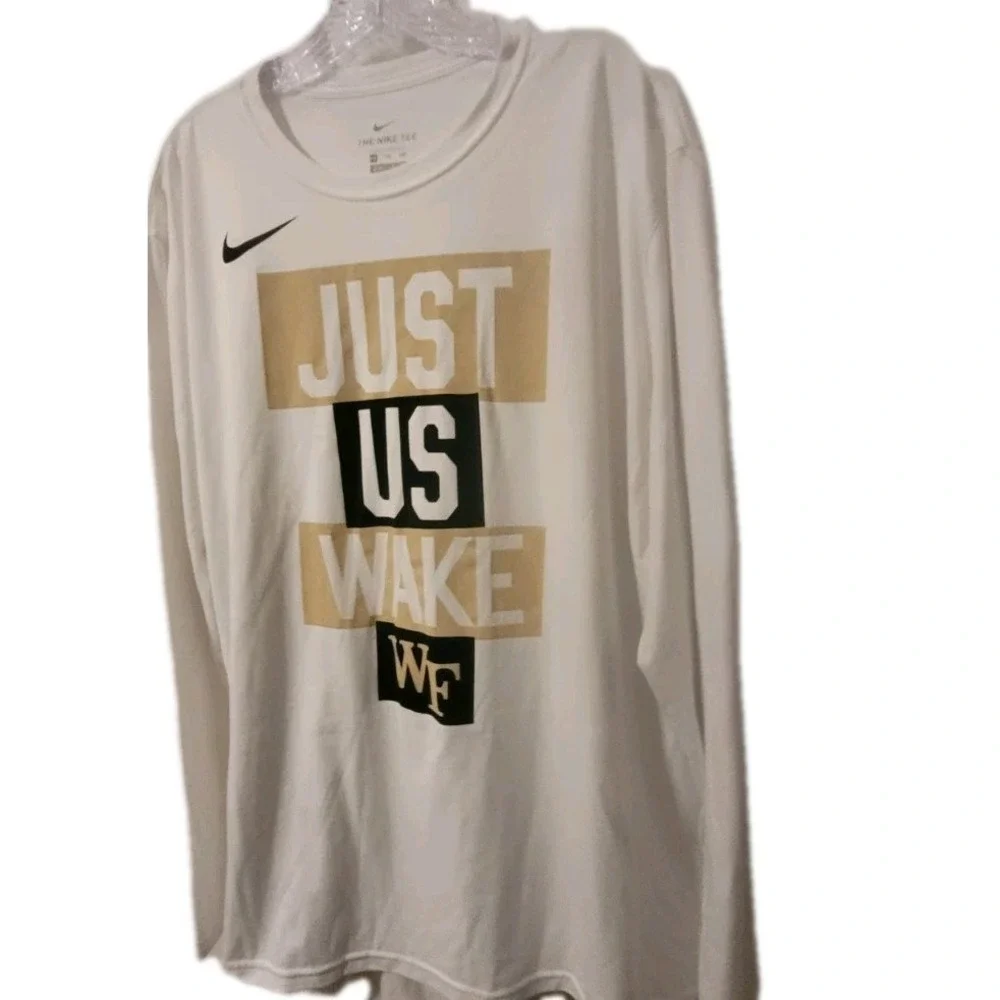 The Nike Tee Long Dri-Fit‎ Athletic Cut XXL WAKE FOREST